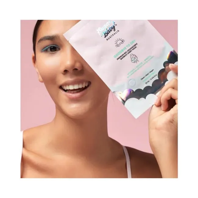 SugarBaby Goodbye To Dry Premium Bio-Degradable Bamboo Sheet Mask
