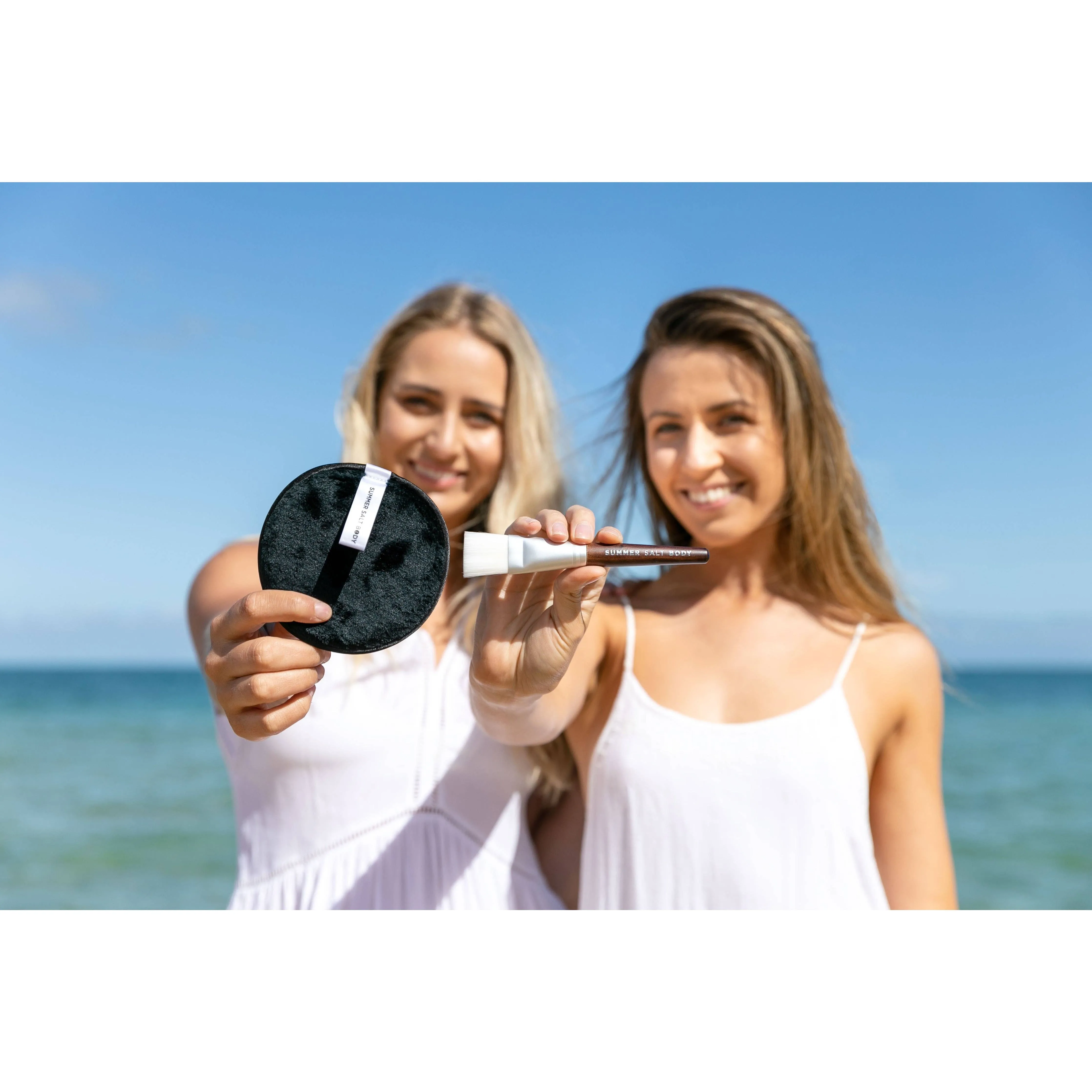 Summer Salt Body - Mask   Makeup Remover Pad & Mask Application Brush