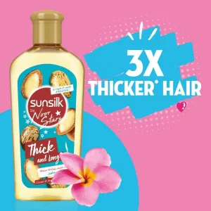 Sunsilk Thick & Long With Castor & Argan Hair Oil - 250ml