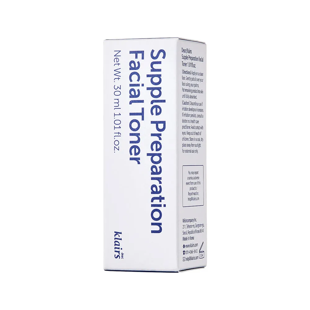 Supple Preparation Facial Toner 30ml