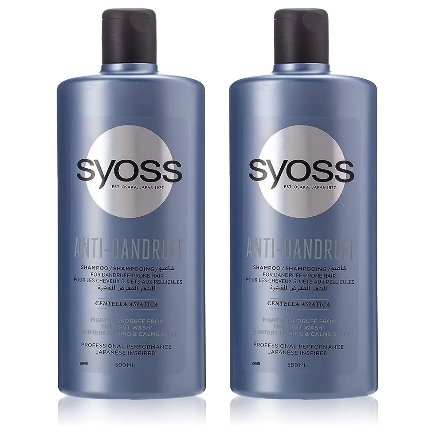 Syoss Anti-Dandruff Shampoo Combo Pack - 500ml   500ml