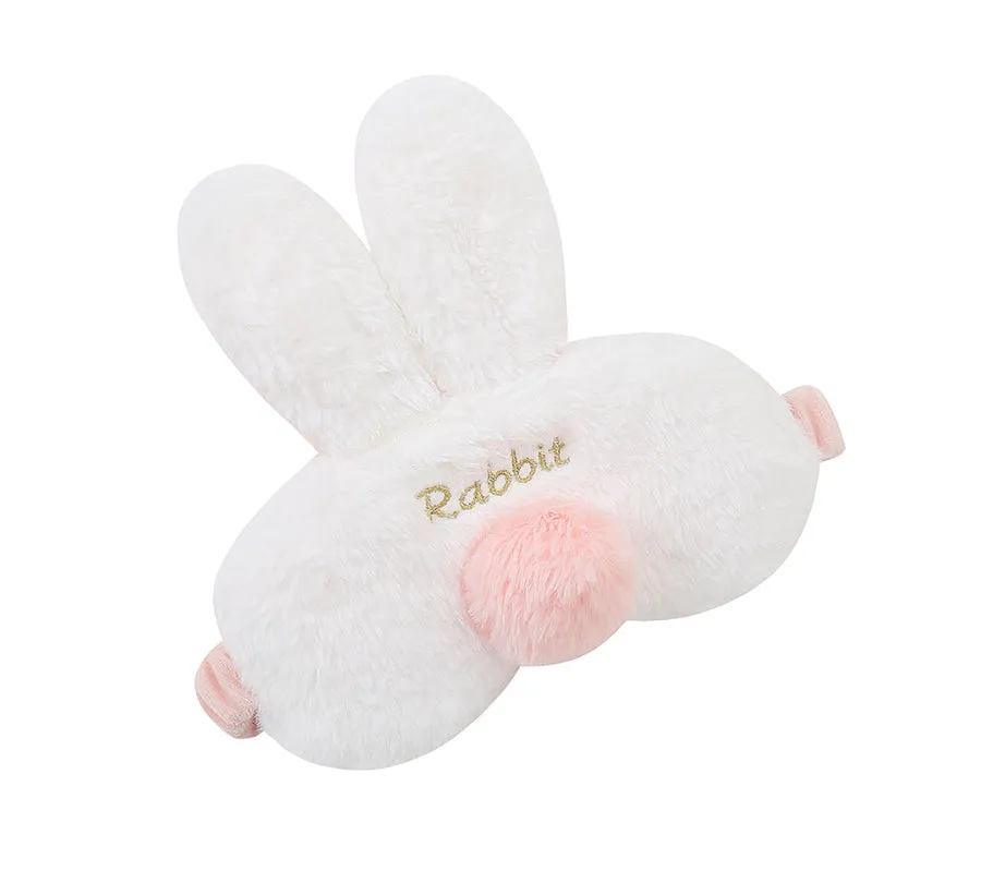 Tarramarra Faux Fur Ultra Plush Rabbit Eye Mask