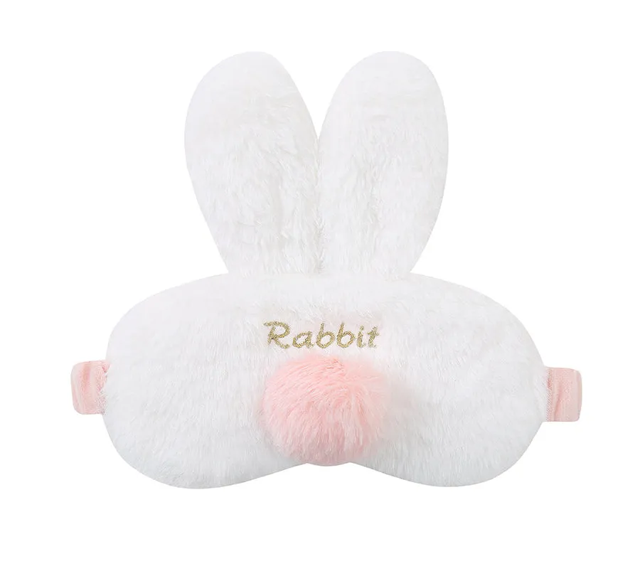 Tarramarra Faux Fur Ultra Plush Rabbit Eye Mask