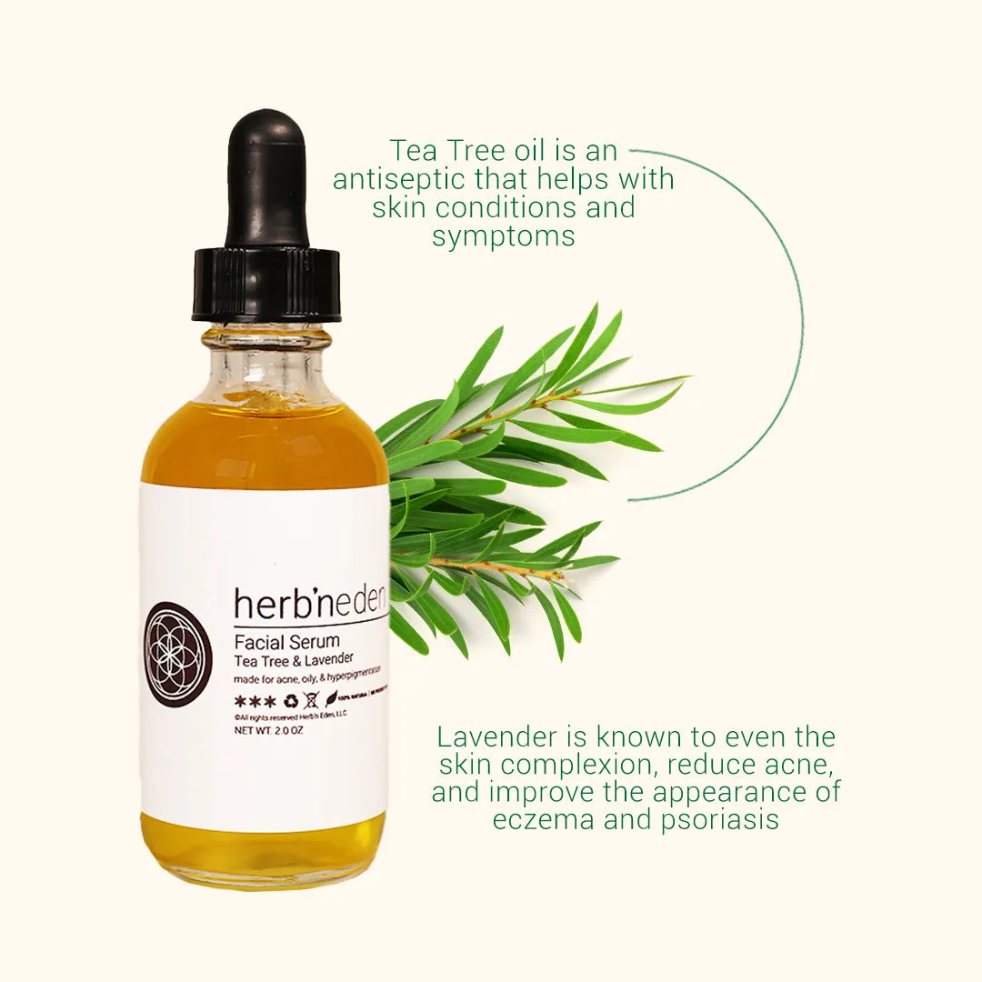 Tea Tree & Lavender Facial Serum