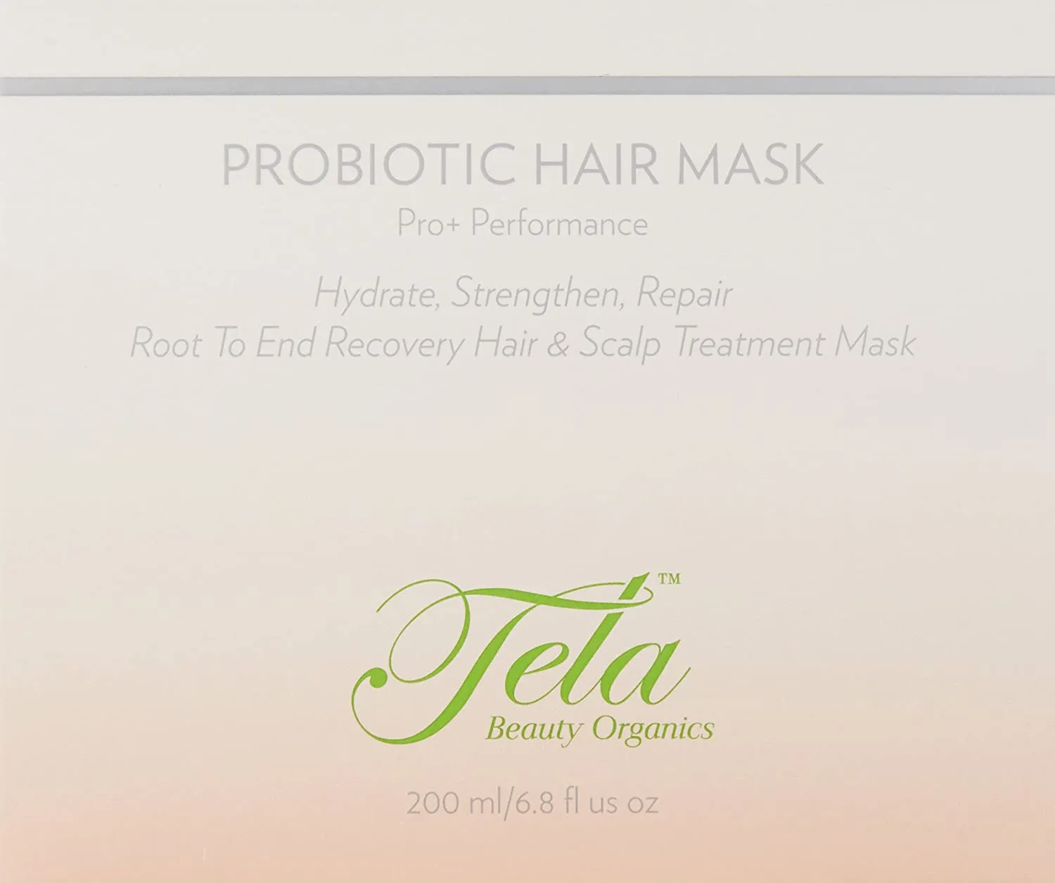 Tela Beauty Organics Probiotic Hair Mask, 6.8 Fl Oz