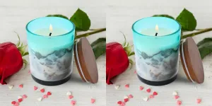 The Better Home Scented Candles Gift Set| 2 Pack | 30 Hrs Burn Time Each | Aromatherapy Soy Wax Candles for Home Decor Fragrance | Perfume Candles for Home | Aroma Romantic Scented Candles for Bedroom