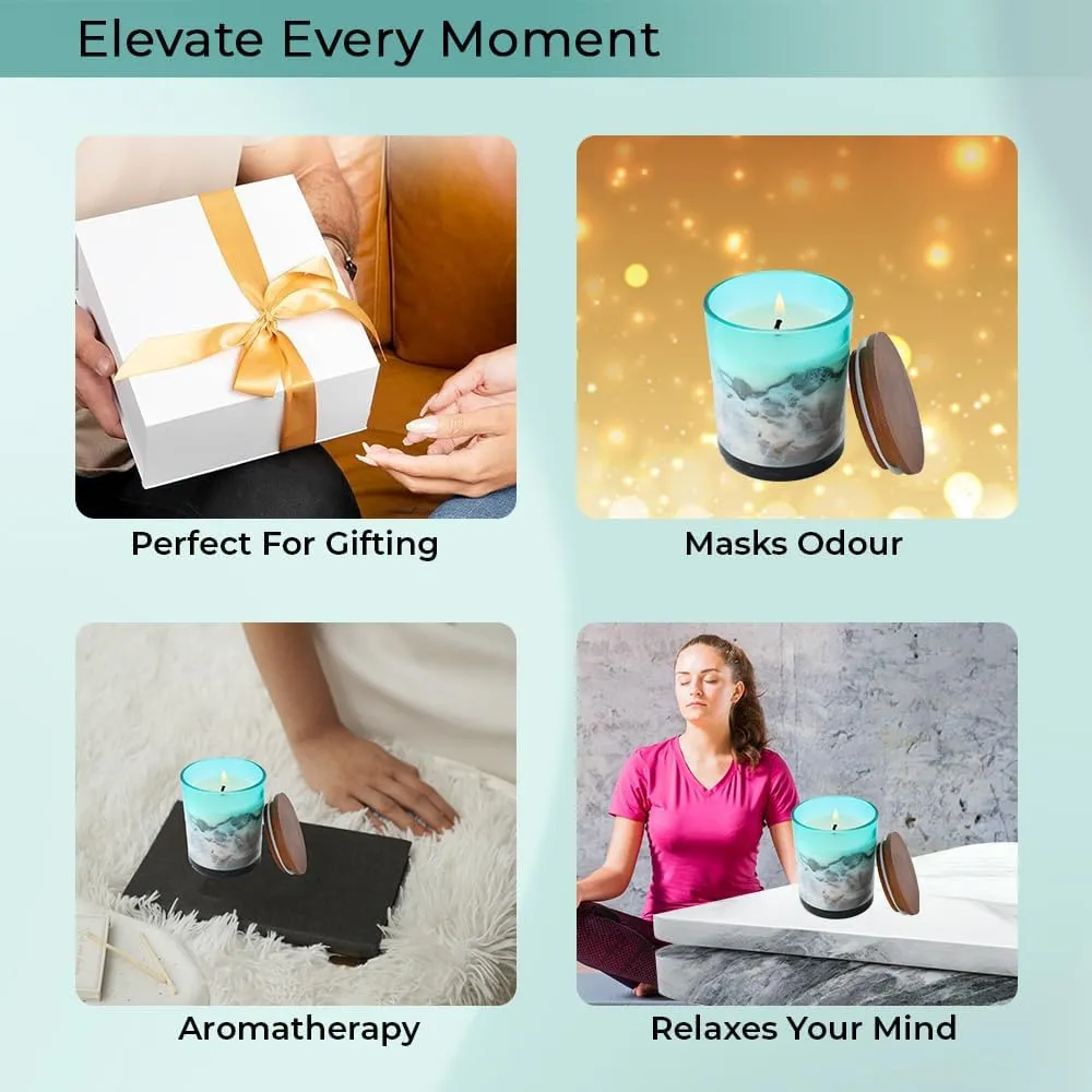The Better Home Scented Candles Gift Set| 2 Pack | 30 Hrs Burn Time Each | Aromatherapy Soy Wax Candles for Home Decor Fragrance | Perfume Candles for Home | Aroma Romantic Scented Candles for Bedroom