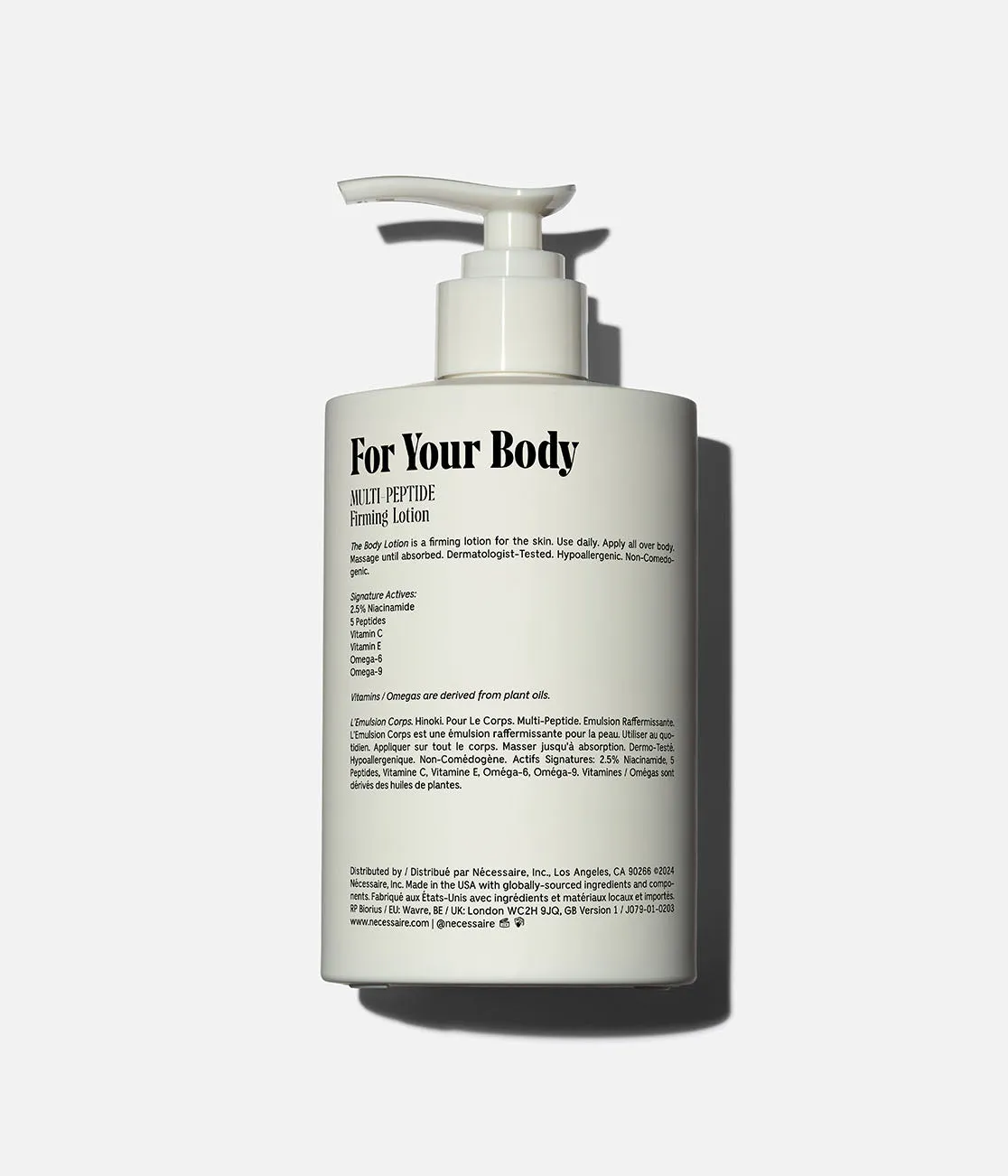 The Body Lotion 450 ml | Multi-Peptide | Hinoki
