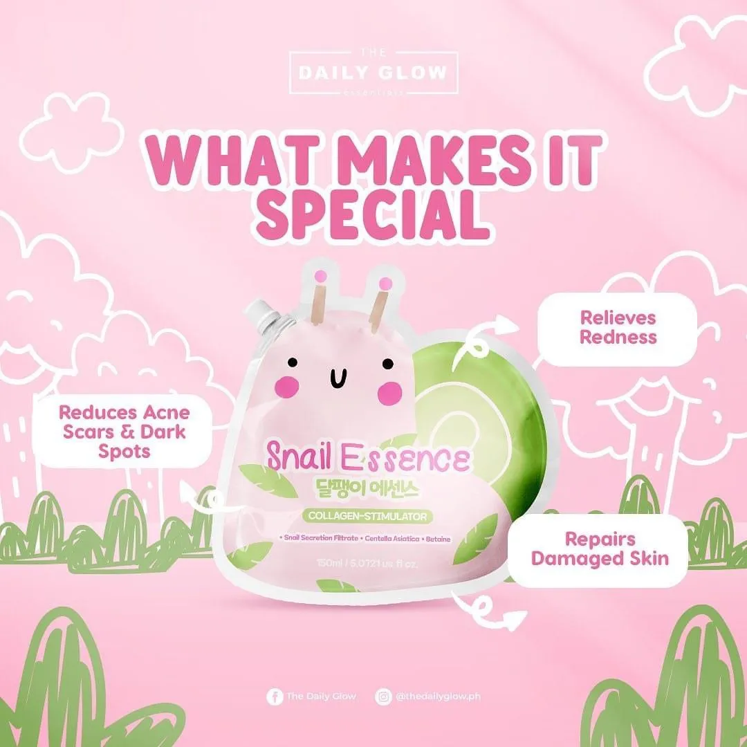 The Daily Glow - Snail Essence Collagen Stimulator 150ML