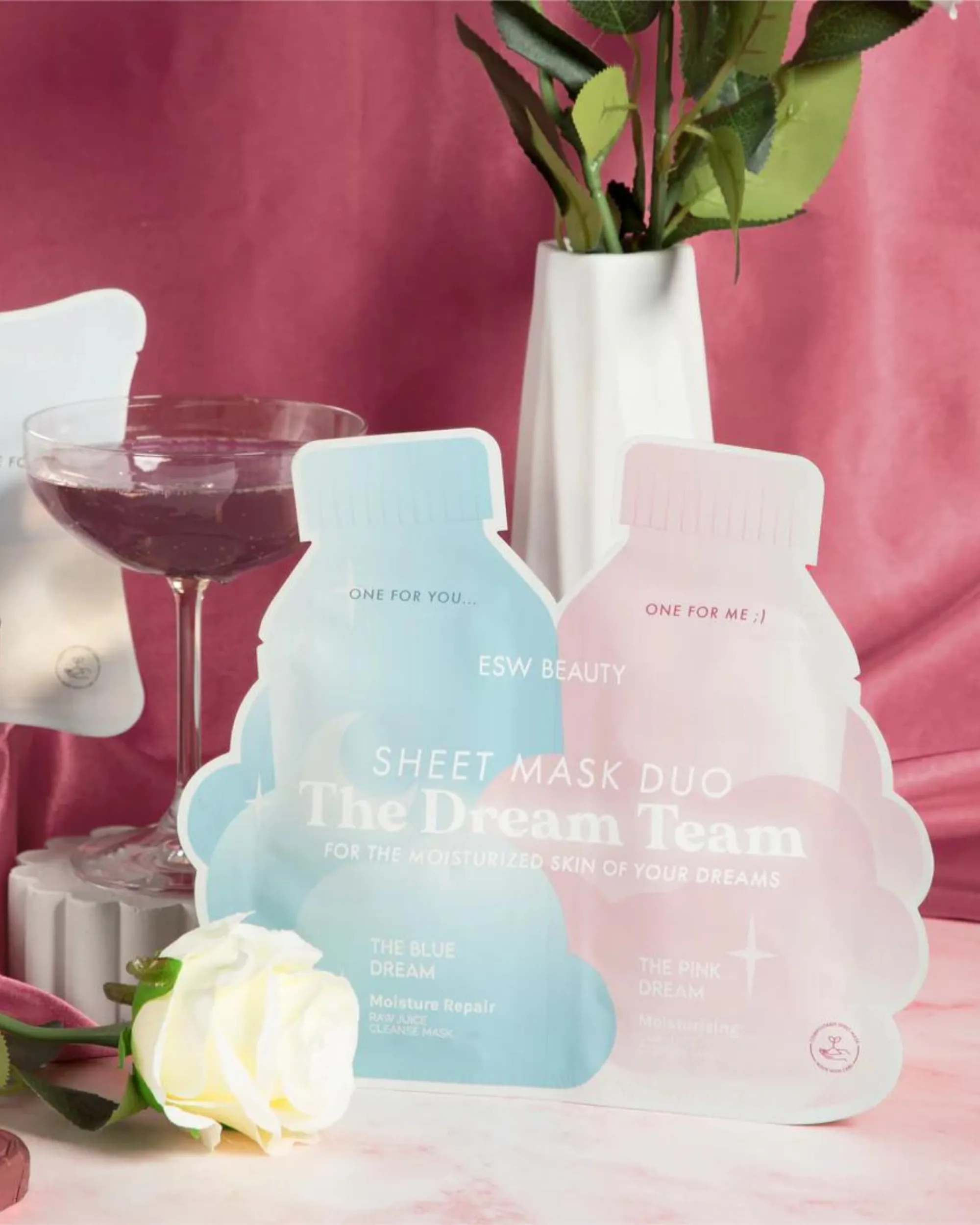 The Dream Team Sheet Mask Duo
