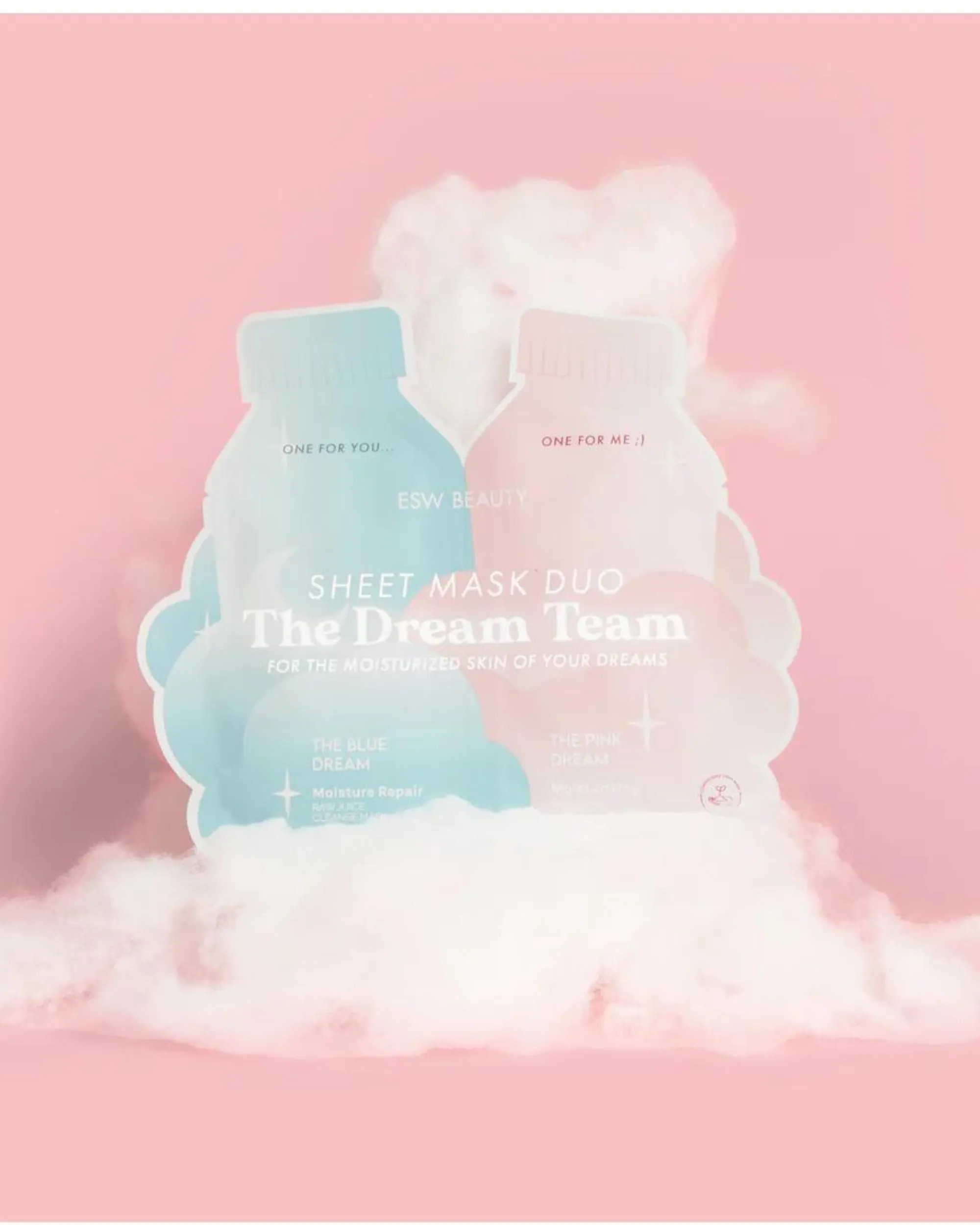 The Dream Team Sheet Mask Duo