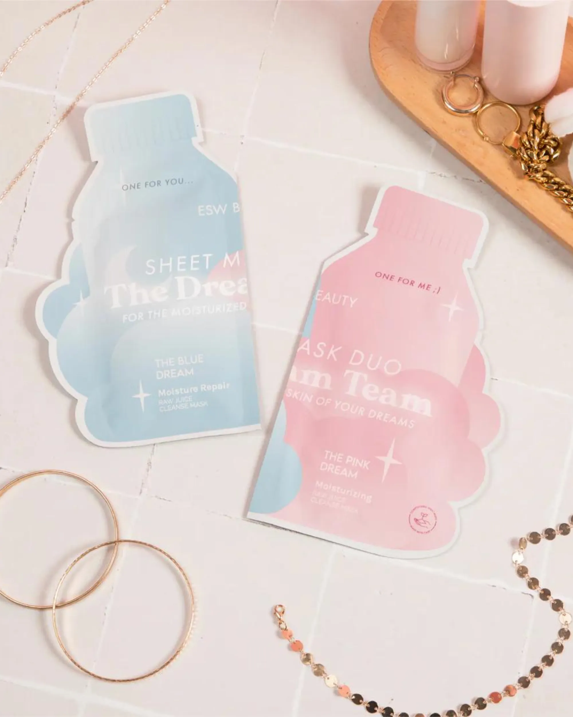 The Dream Team Sheet Mask Duo