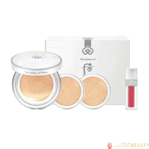 The History of Whoo Radiant White Moisture Cushion Foundation Special Set