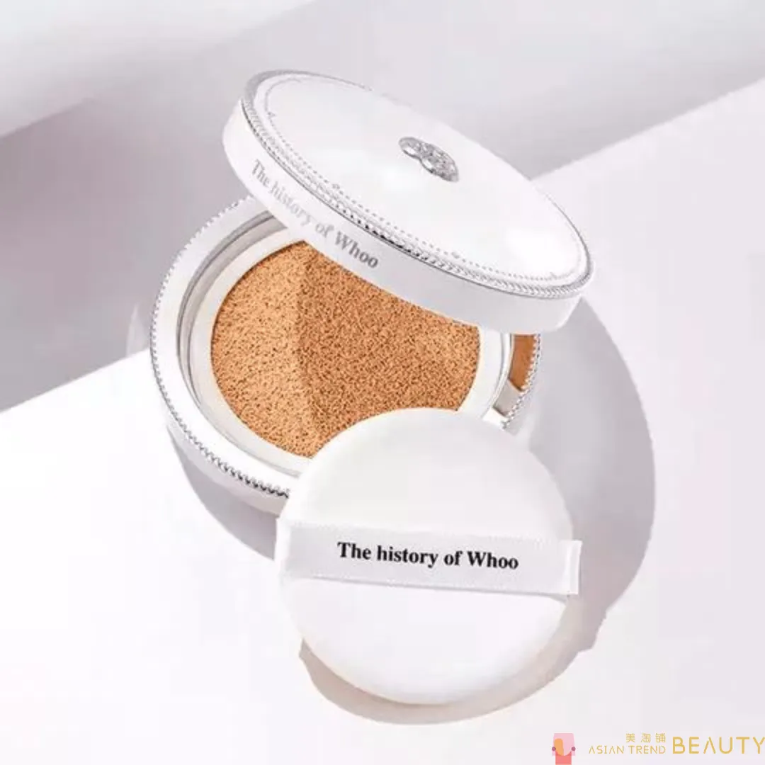 The History of Whoo Radiant White Moisture Cushion Foundation Special Set