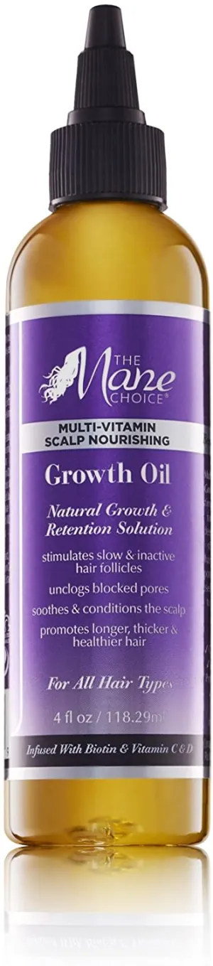 The Mane Choice Multi-Vitamin Scalp Nourishing Growth Oil   4oz