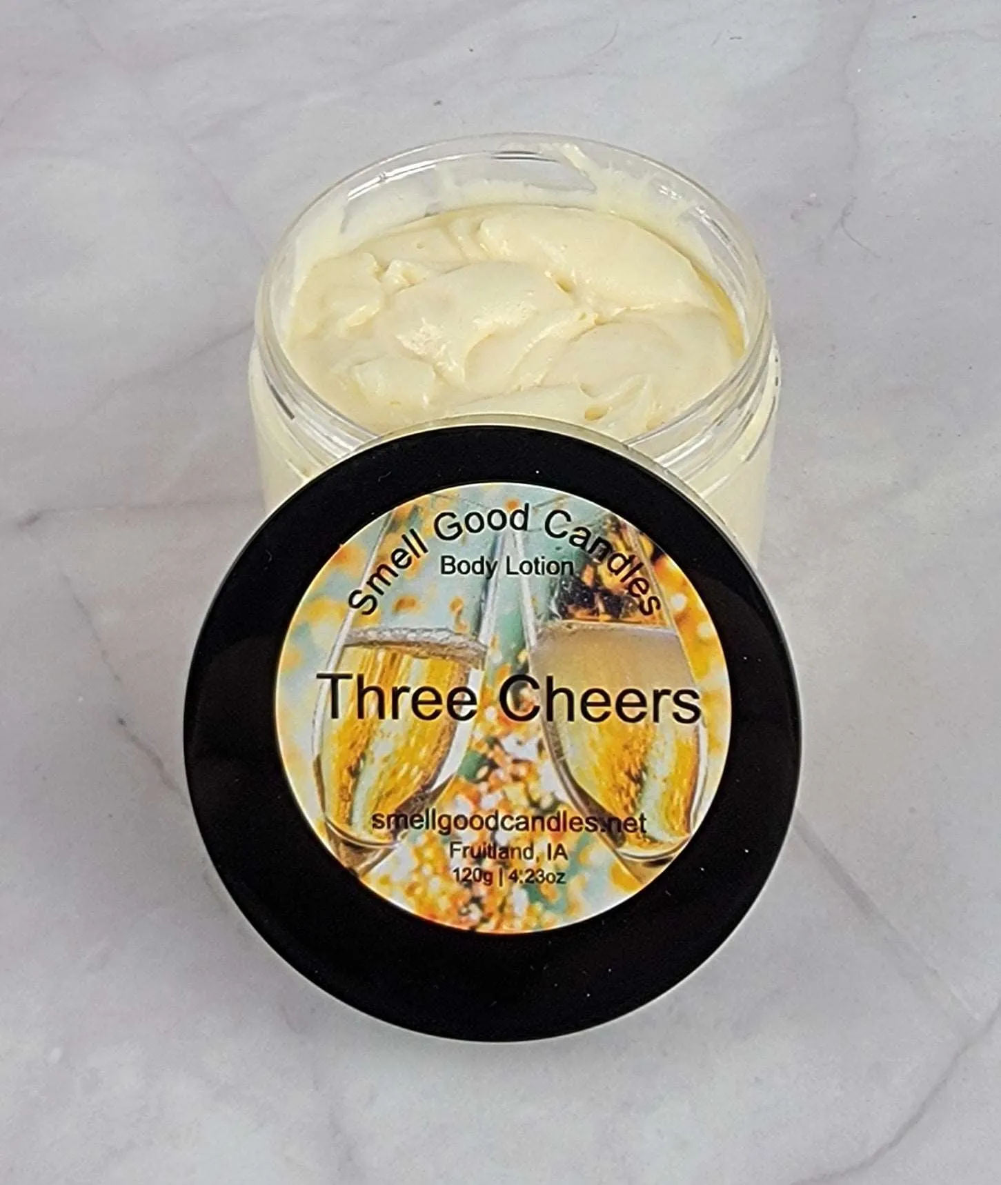 Three Cheers 4oz Whipped Body Lotion