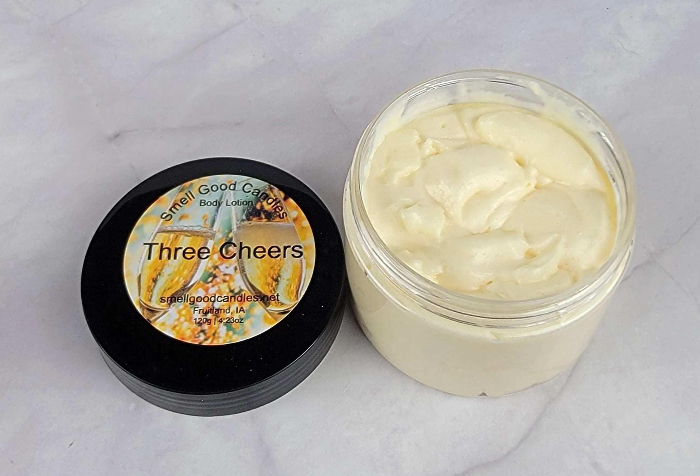 Three Cheers 4oz Whipped Body Lotion
