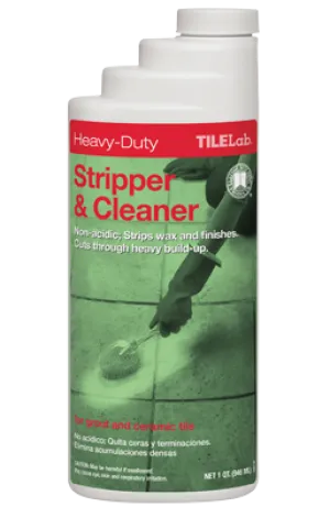TileLab TLSTSRAQT-3 Heavy Duty Stripper & Cleaner, 1 Qt