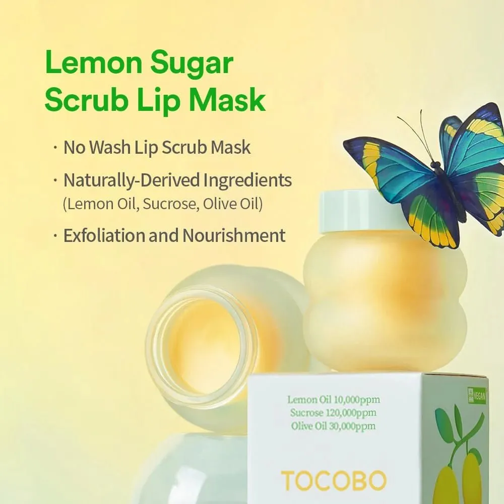 TOCOBO - Lemon Sugar Scrub Lip Mask 20ml