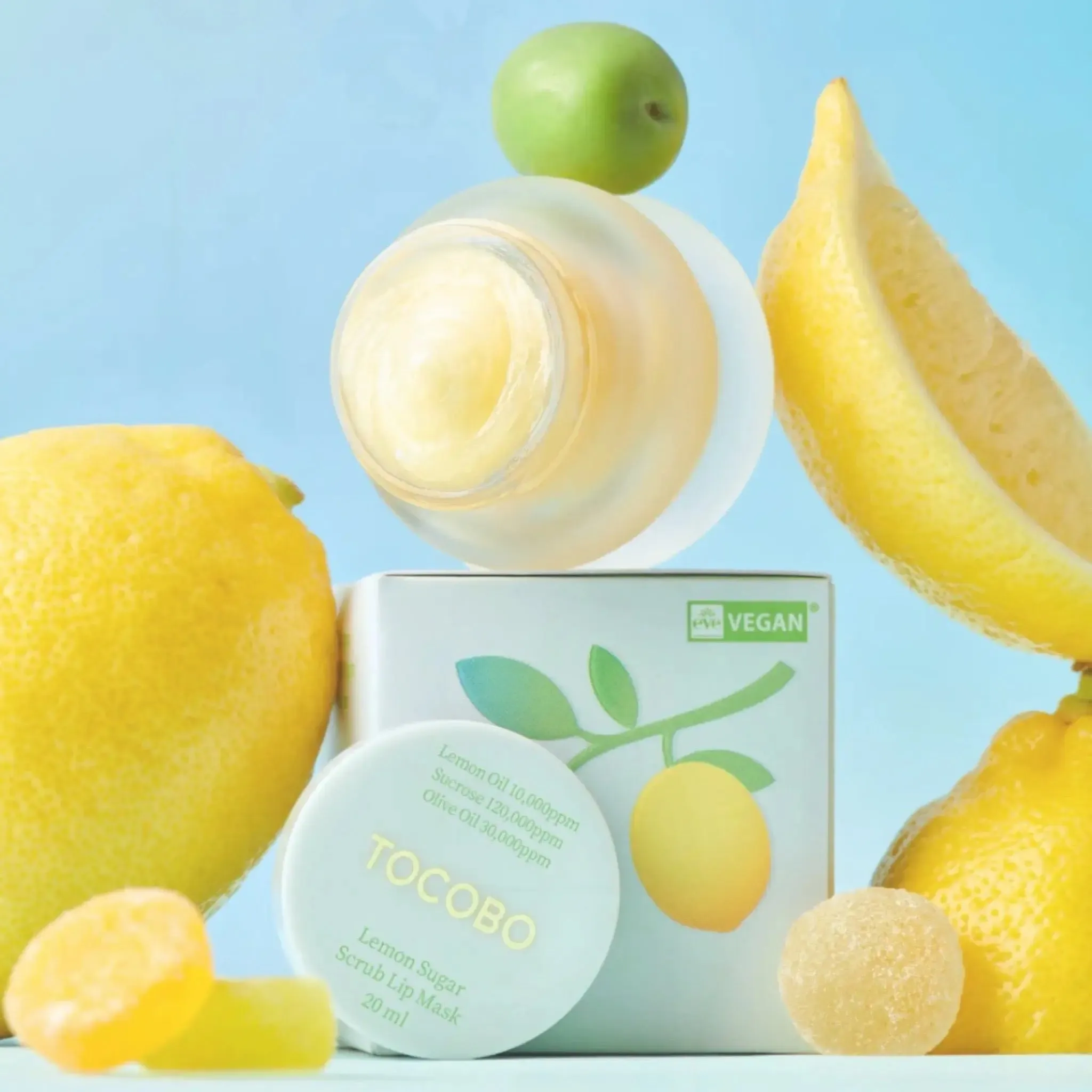 TOCOBO - Lemon Sugar Scrub Lip Mask 20ml