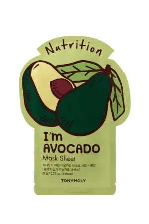 TONYMOLY Master Lab Sheet Mask I'M Avocado