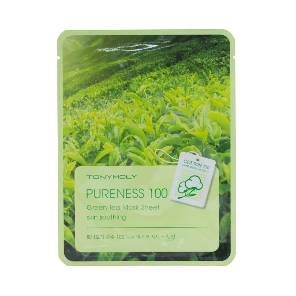 Tonymoly Pureness 100 Green Tea Mask Sheet