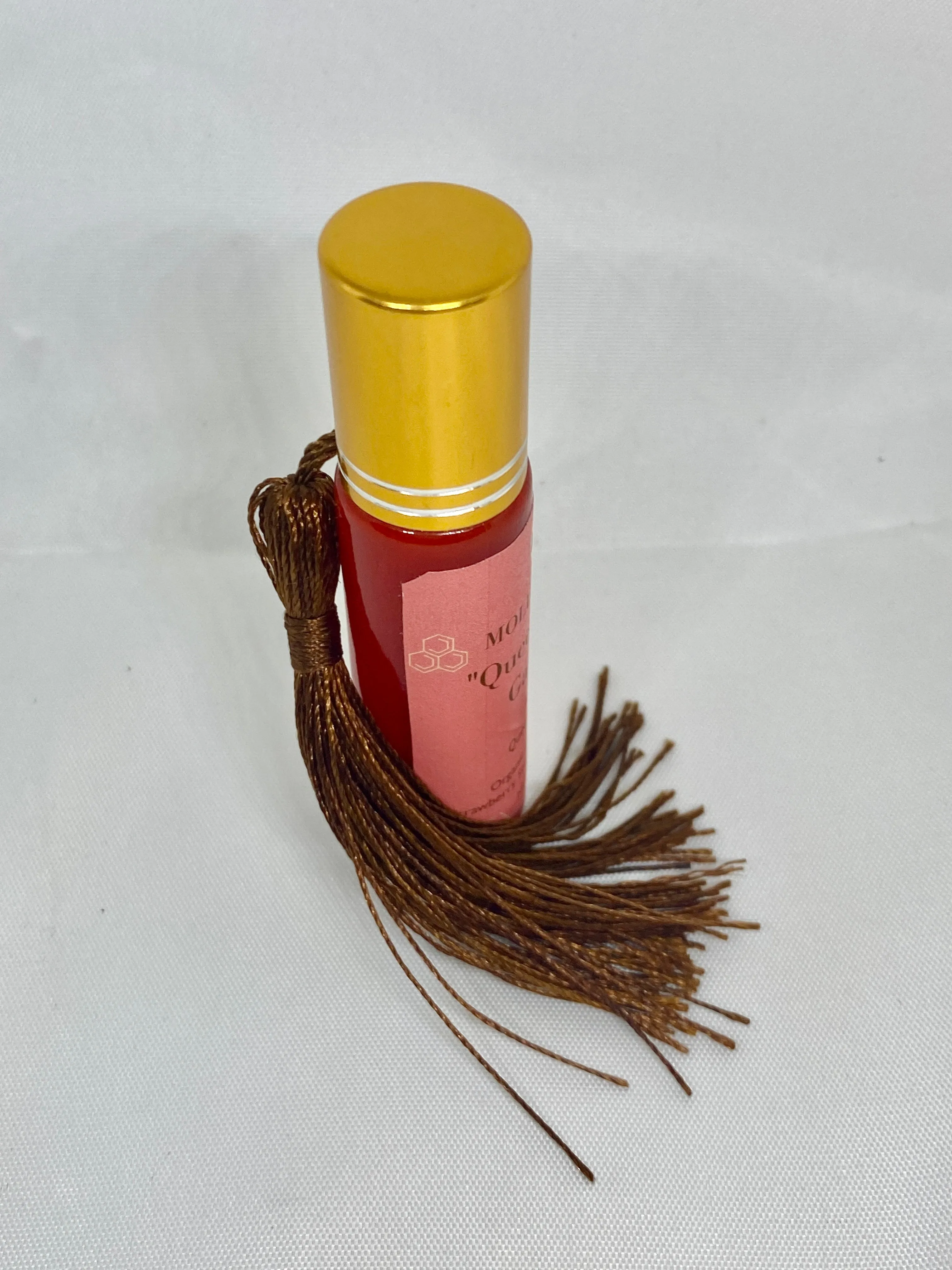 Topaz Oasis Queen | Queen Hagar Garnet | Lip Oil Gloss | Strawberry Seed | Egyptian Geranium | Jojoba | Coconut