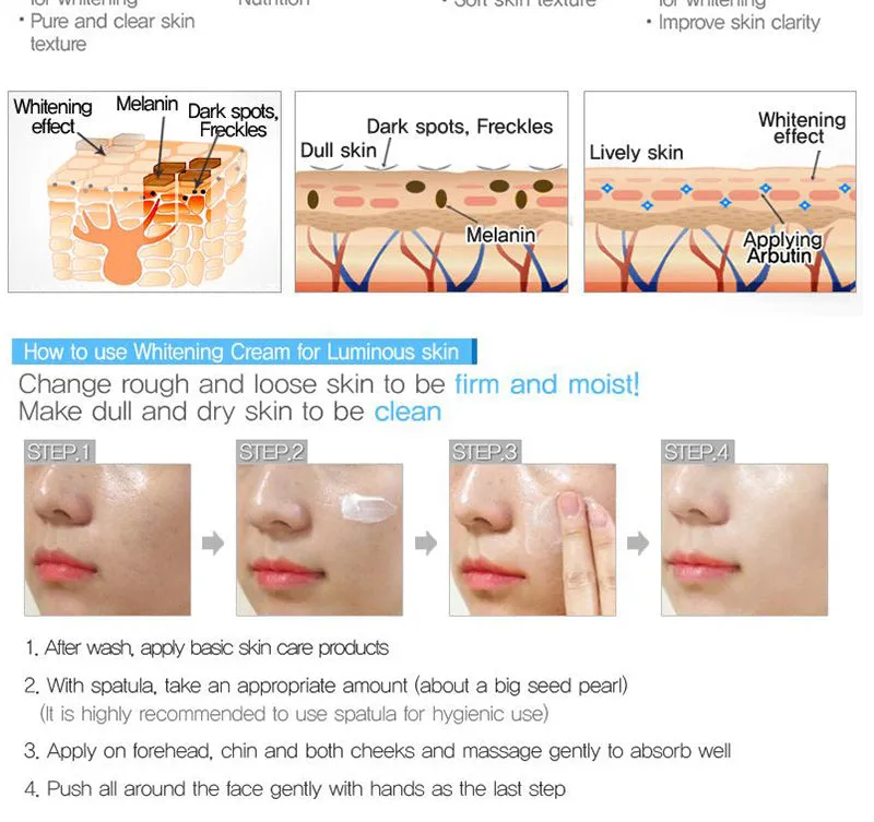 TOSOWOONG Crystal Intensive Whitening Cream
