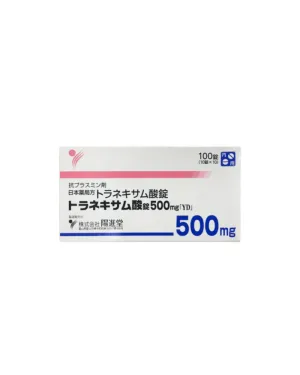 Transamin (Tranexamic) 500mg 100 Tablets - Japan Whitening and Melasma Treatment Pills