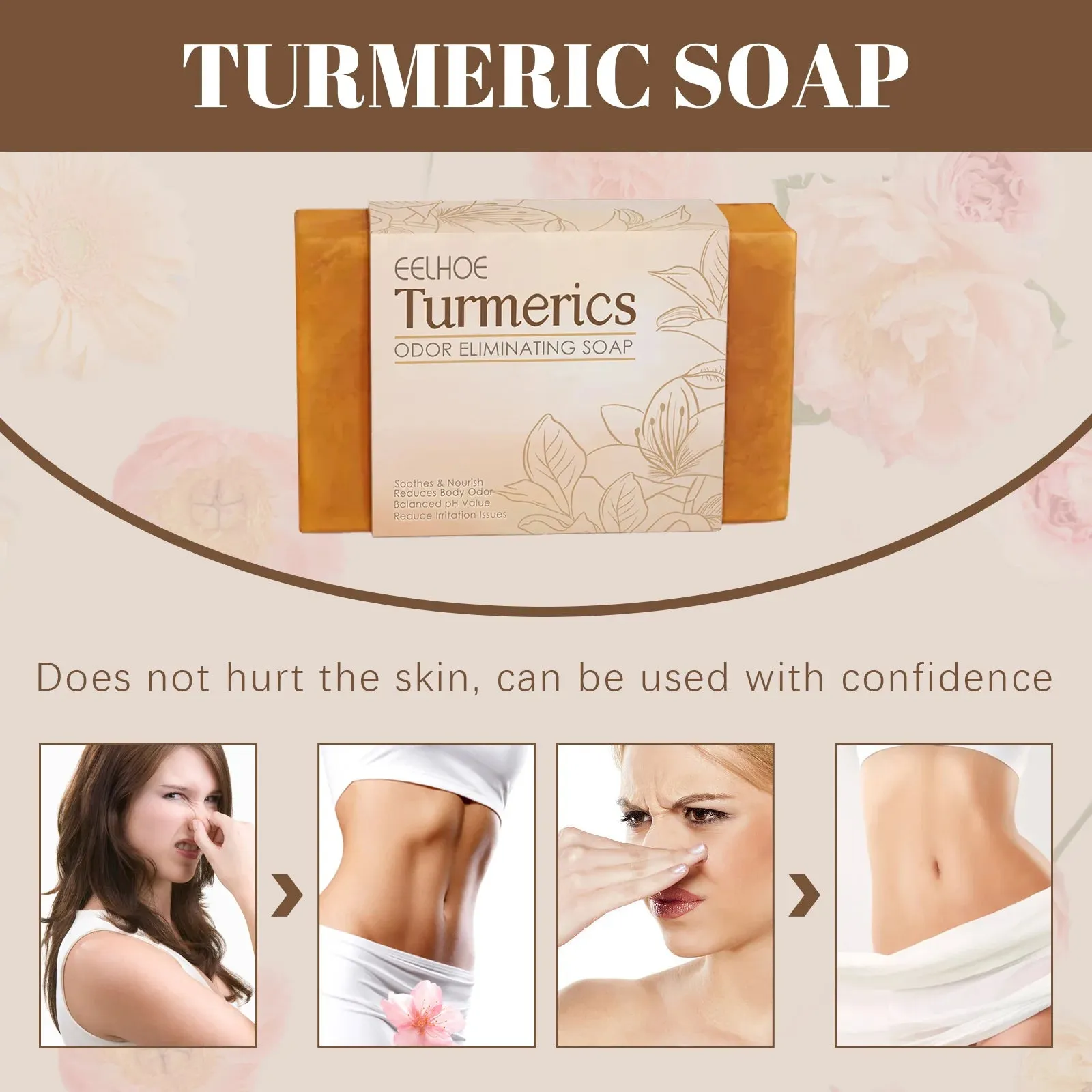 Turmeric Ginger Handmade Anti-Acne Skin Lightening Soap