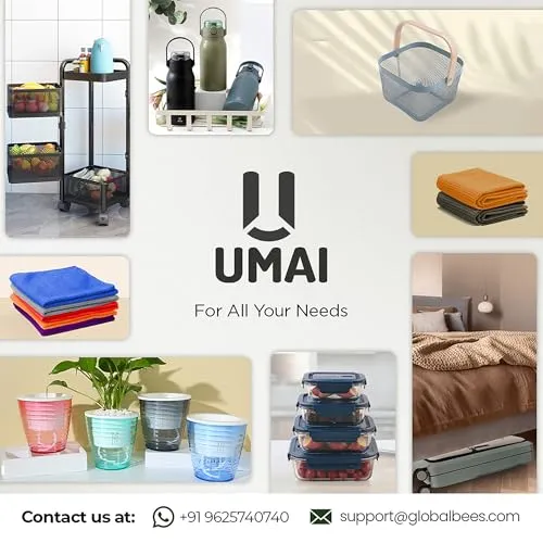 UMAI Scented Candles (30 Hrs Burn Time) Teak Wood Scented Candles for Gift | Scented Candles for Home Decor | Scented Candles for Bedroom Bathroom | Home Decor Items | Aroma Candle