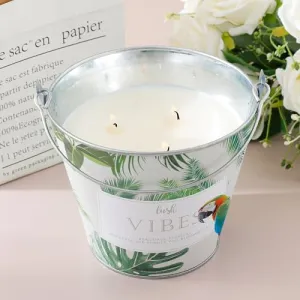 UMAI Tin Jar Scented Candles (70Hrs Burn Time) Jasmine Scented Candles for Gift | Scented Candles for Home Decor | Scented Candles for Bedroom Bathroom | Home Decor Items | Aroma Candle