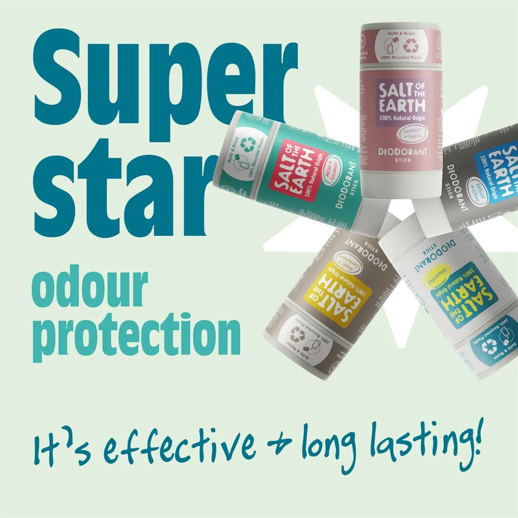 Unscented Natural Deodorant Stick