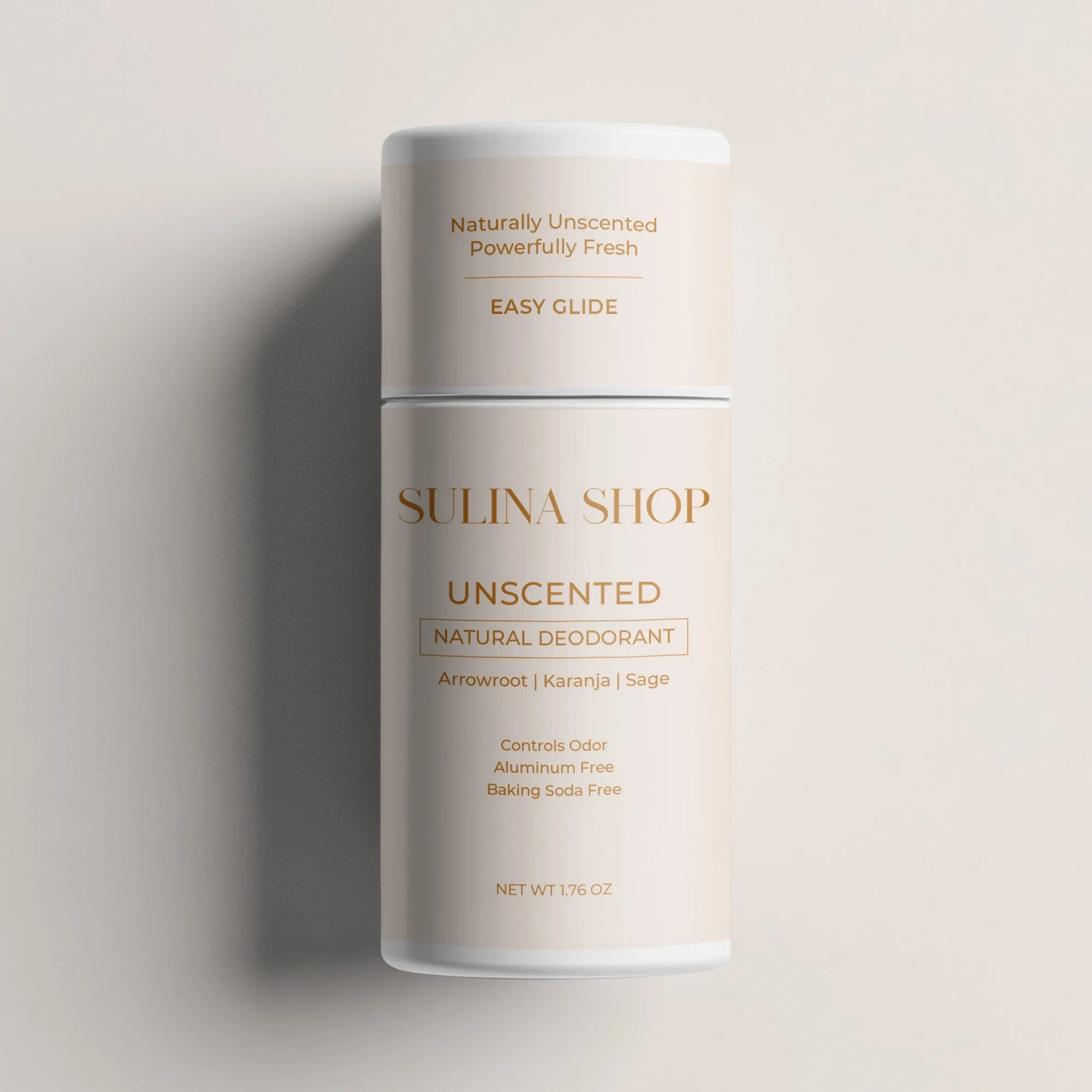 Unscented Natural Deodorant