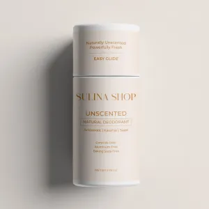 Unscented Natural Deodorant