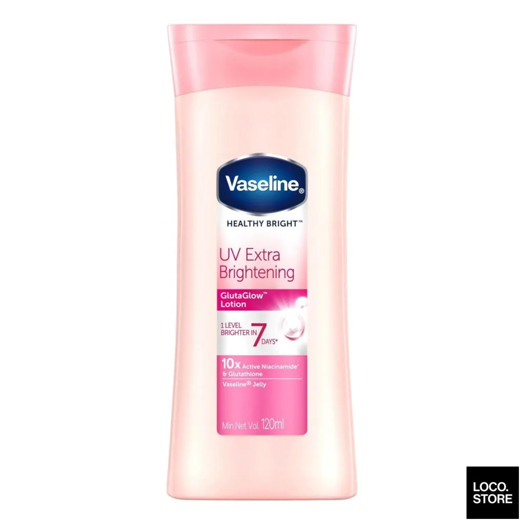 Vaseline Body Lotion UV Extra Brighten 120ml