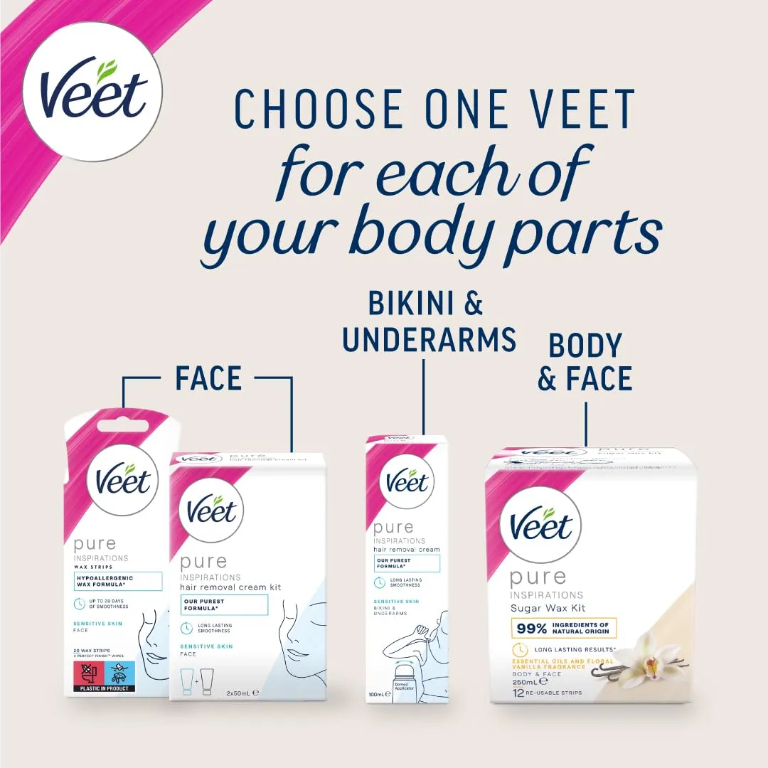 Veet Pure Inspirations Hair Removal Cream Sensitive - 200ml