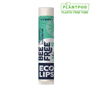 Vegan Bee Free® Plant Pod® Sweet Mint Organic Lip Balm, 0.15 oz.