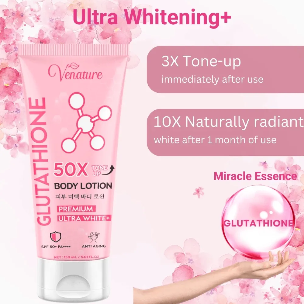 Venature Glutathione 50x Tone Up Body Lotion - 150ml