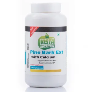 Vista Nutrition Pine Bark Ext With Calcium - 240 Capsules