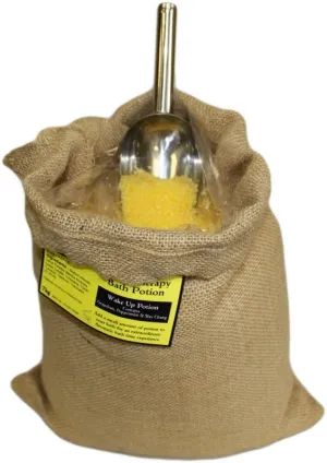 Wake Up Aromatherapy Bath Potion - 7kg Hessian Sack