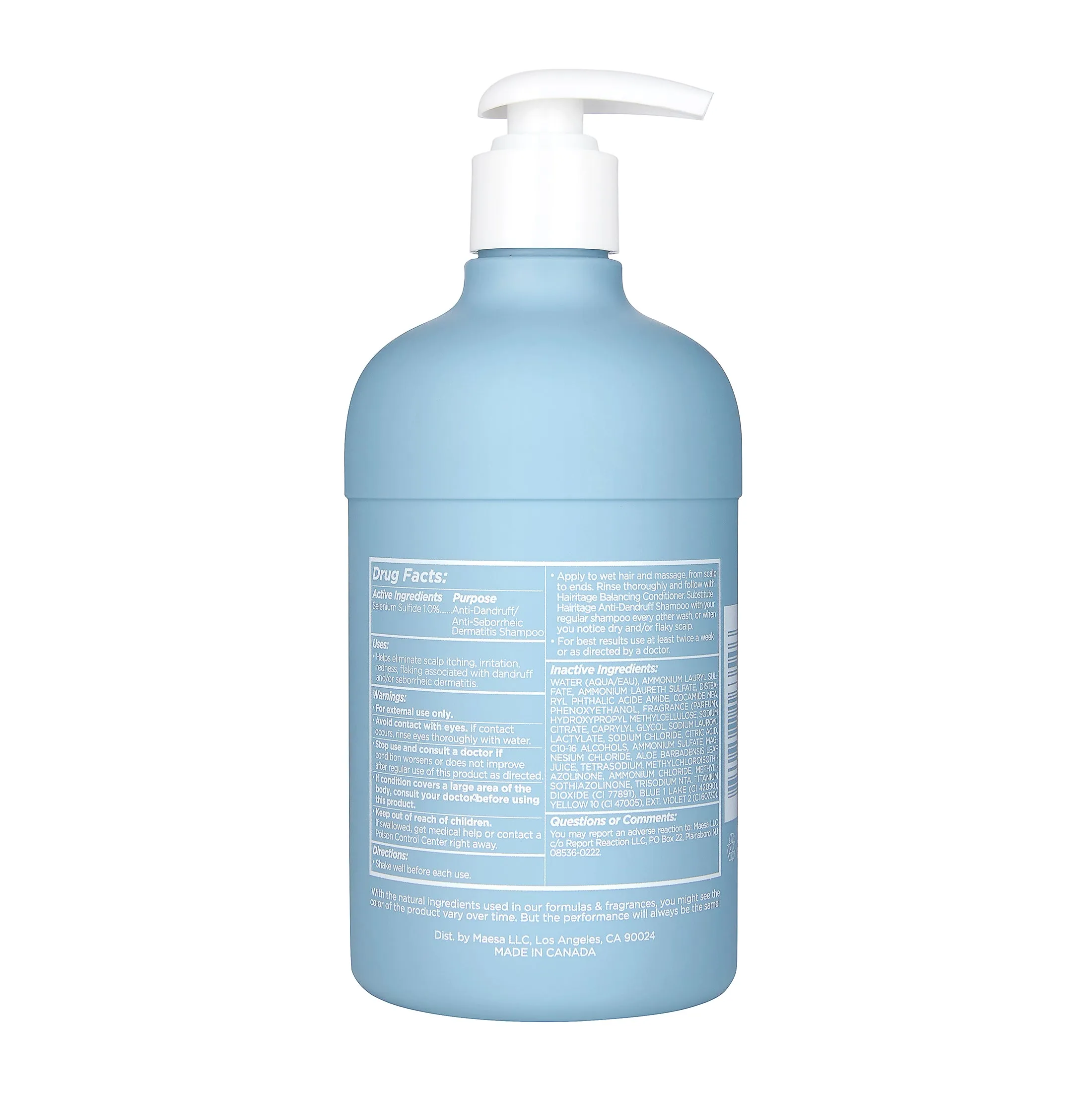 Wash It Away Anti-Dandruff Shampoo | Dandruff Treatment for Dry, Flaky Scalp, 13 fl oz