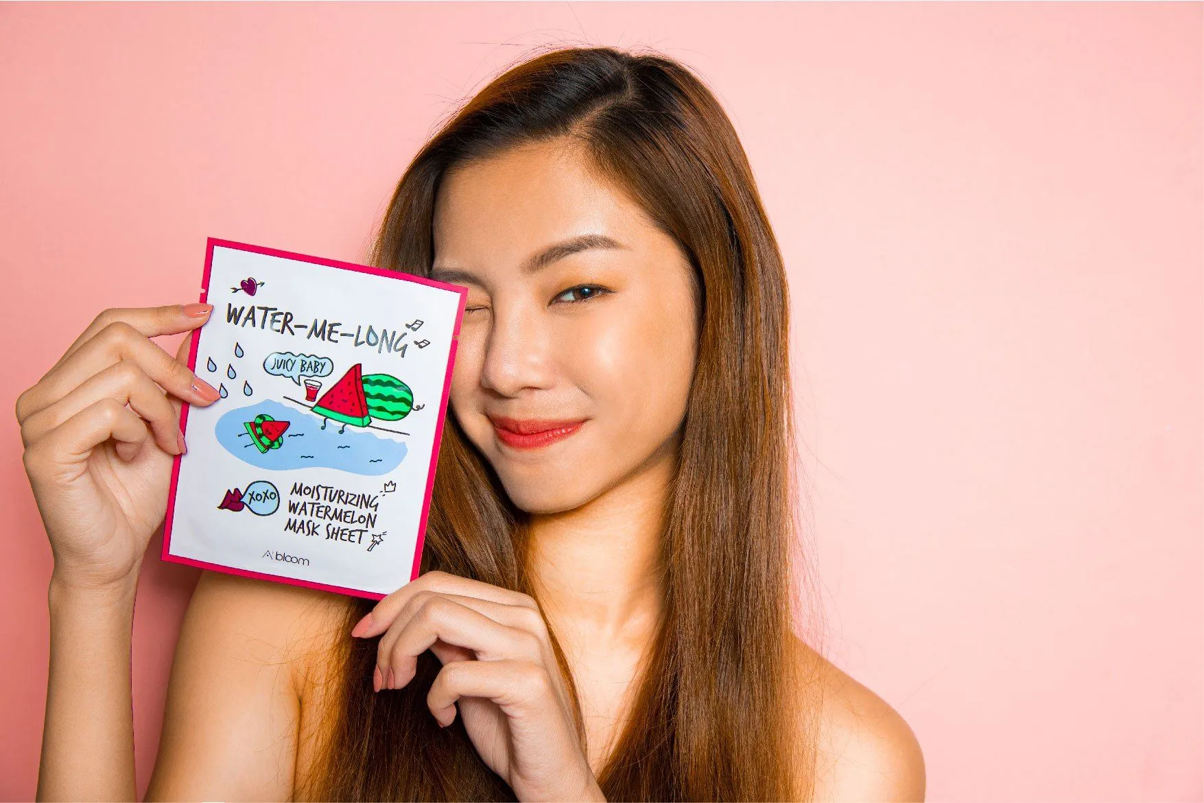 Water-Me-Long Moisturizing Watermelon Mask (10 Sheets)