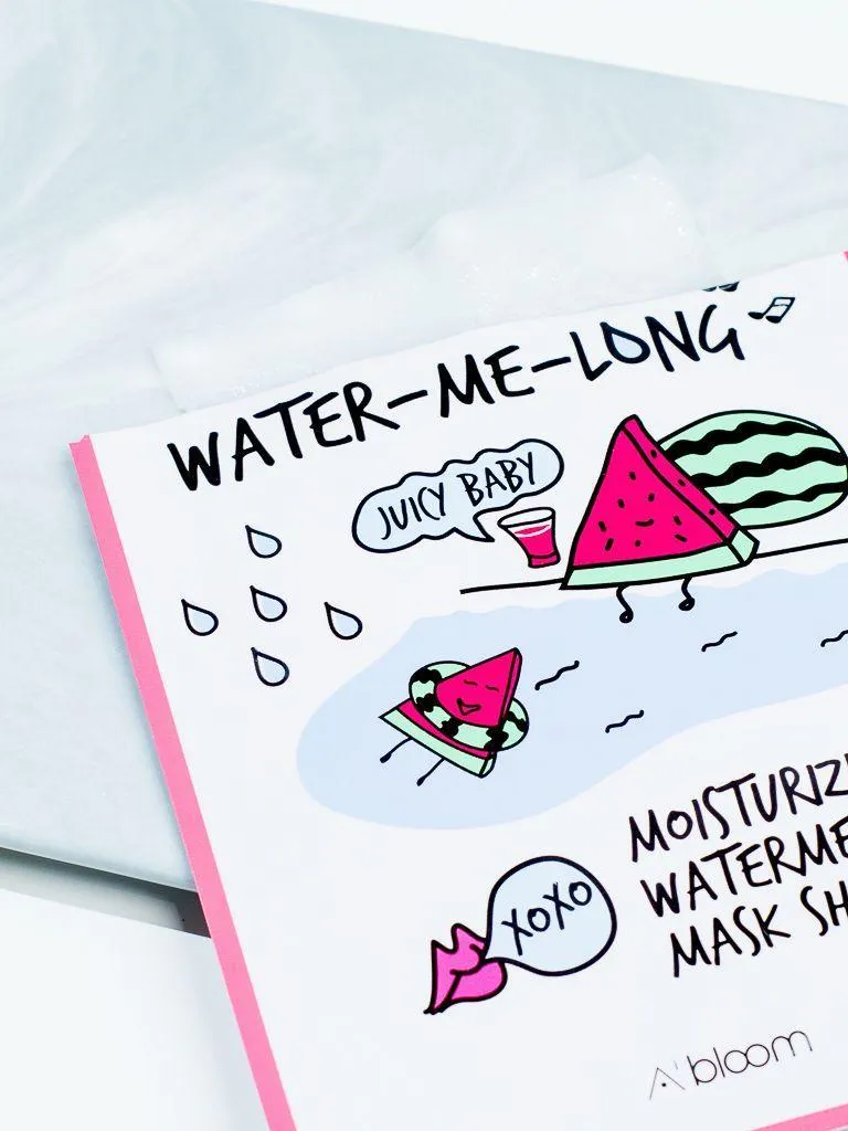 Water-Me-Long Moisturizing Watermelon Mask (10 Sheets)