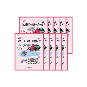 Water-Me-Long Moisturizing Watermelon Mask (10 Sheets)