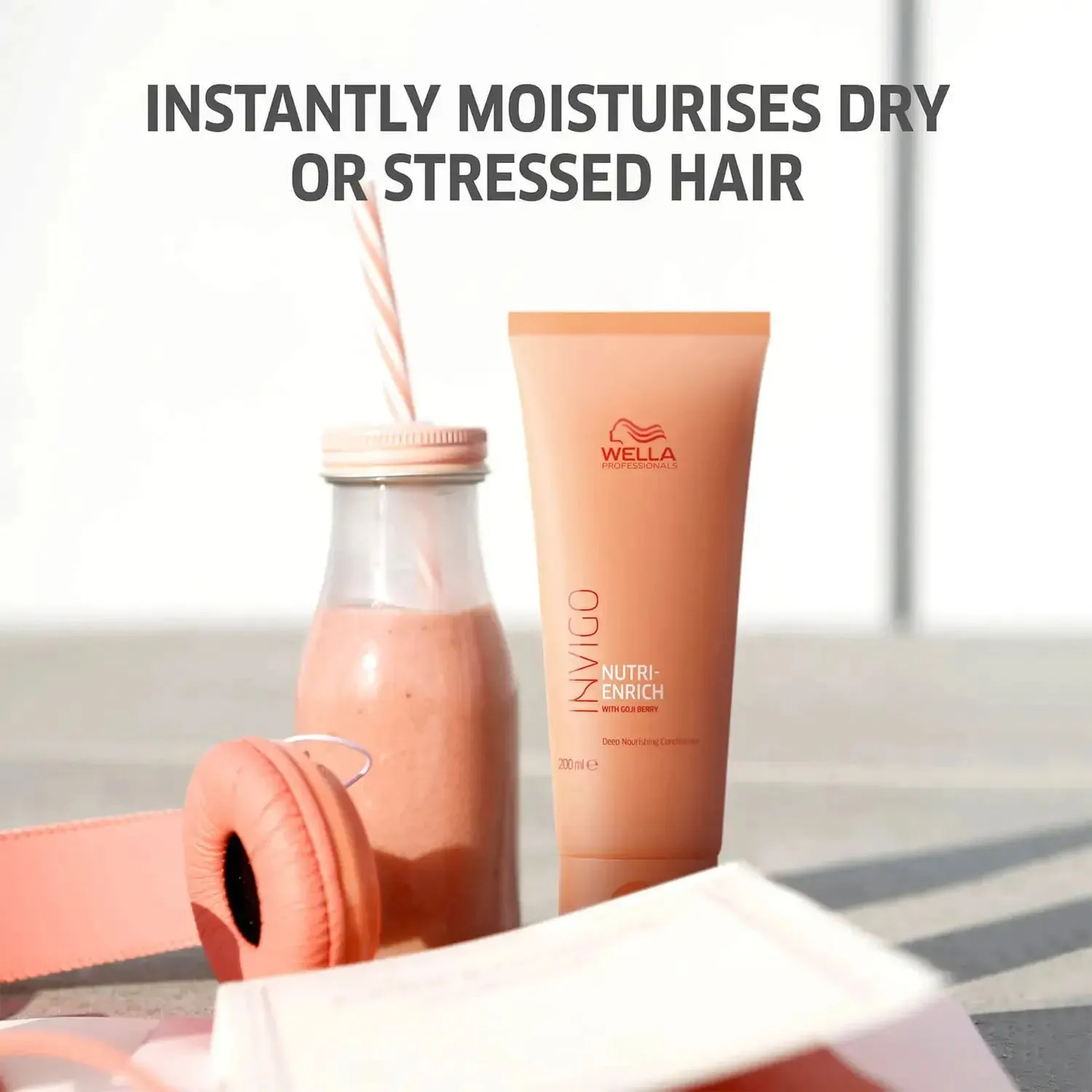 Wella Invigo Nutri-Enrich Shampoo 250ml, Conditioner 200ml & Mask 150ml Trio Pack