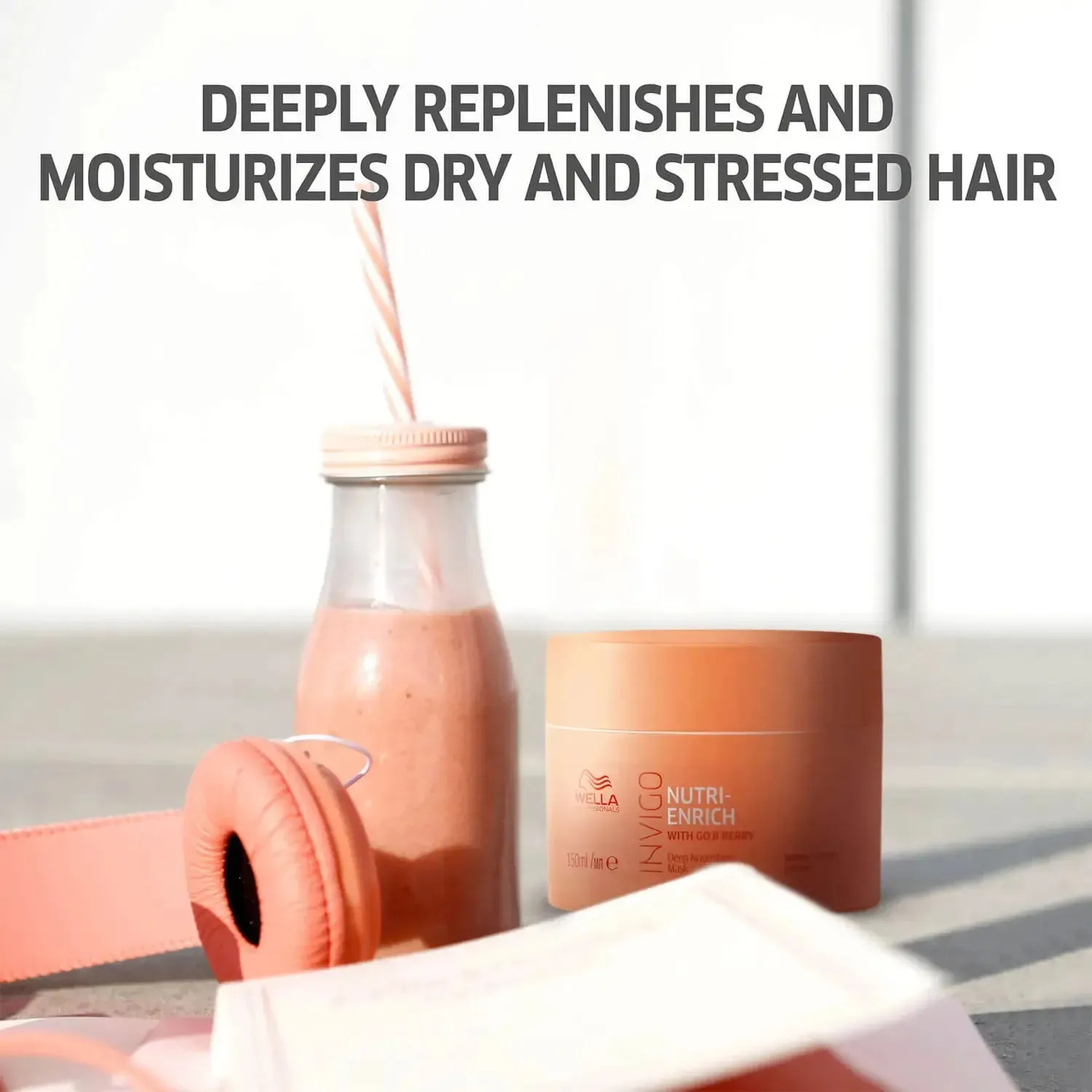 Wella Invigo Nutri-Enrich Shampoo 250ml, Conditioner 200ml & Mask 150ml Trio Pack