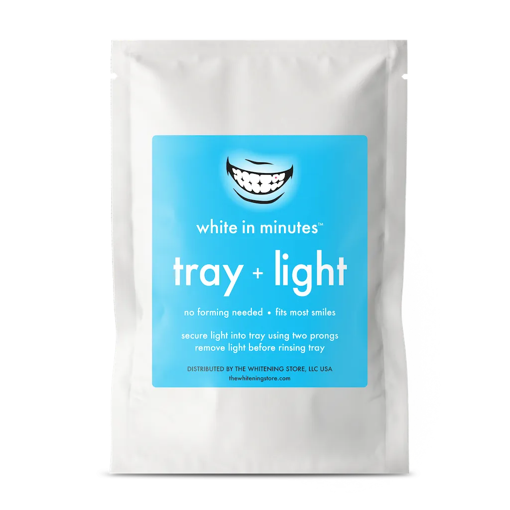 White in Minutes™ Teeth Whitening Tray & Light