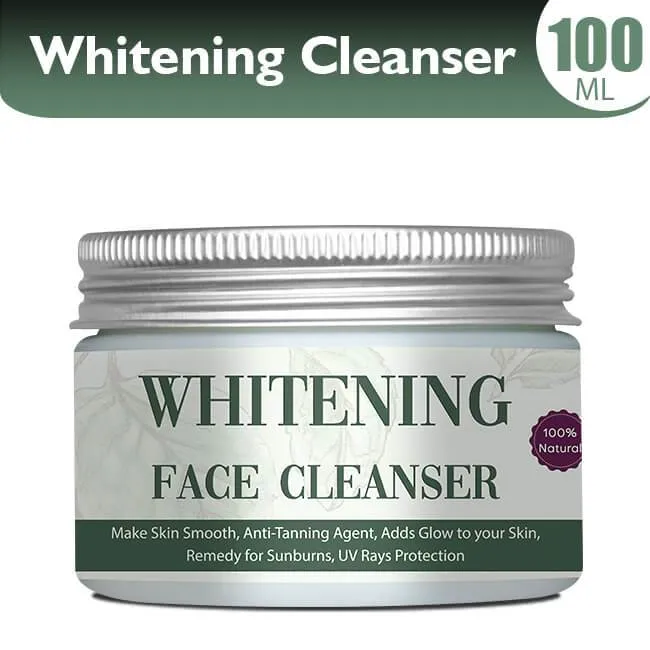 Whitening Cleanser Whitens & Brightens Your Skin Complexion ~ [For All Skin Types]