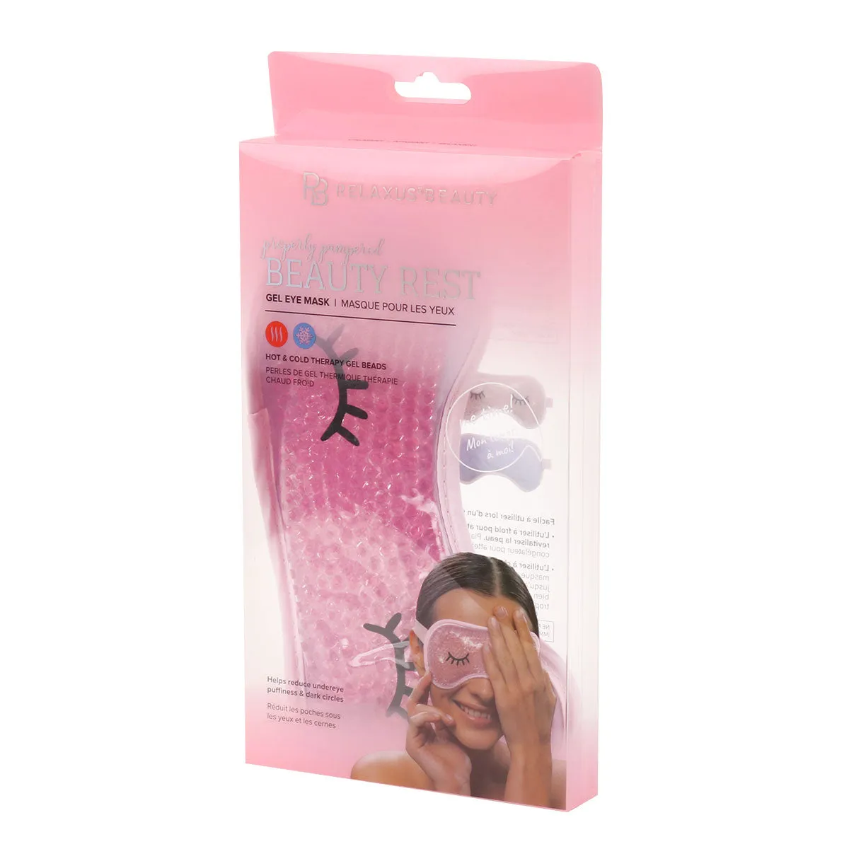 Wholesale Hot & Cold Gel Eye Mask - Displayer of 18